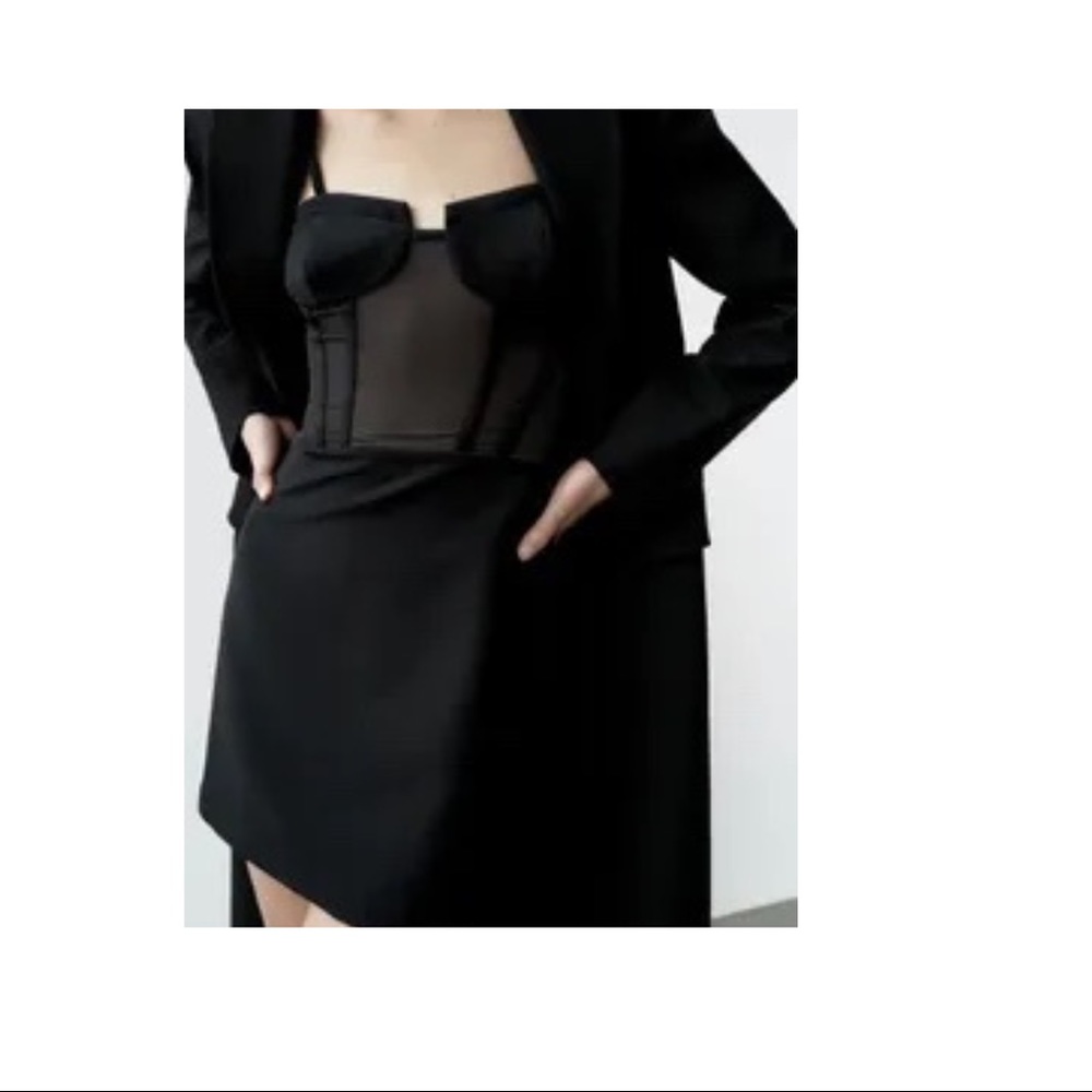 Zara Combination Corset Dress. Size S. NWT